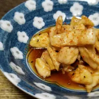 パパ作👨串なしやきとり🐔鶏皮|ぱんだのままんさん