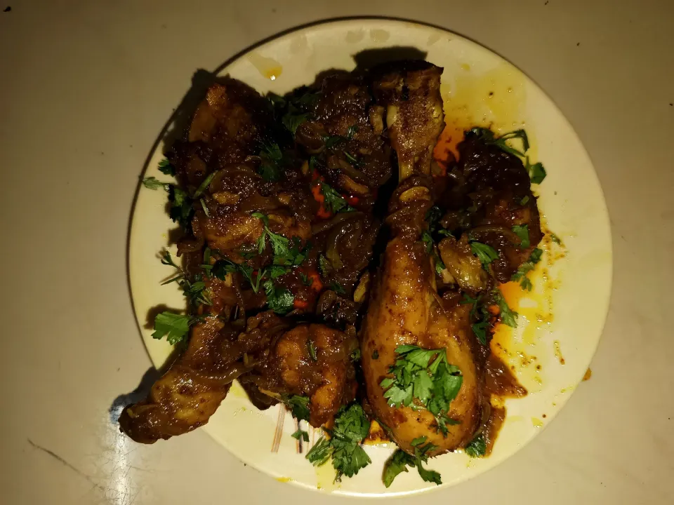 kadai chicken|Krishna Prajapatiさん