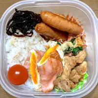 ハムエッグ弁当|まむさん