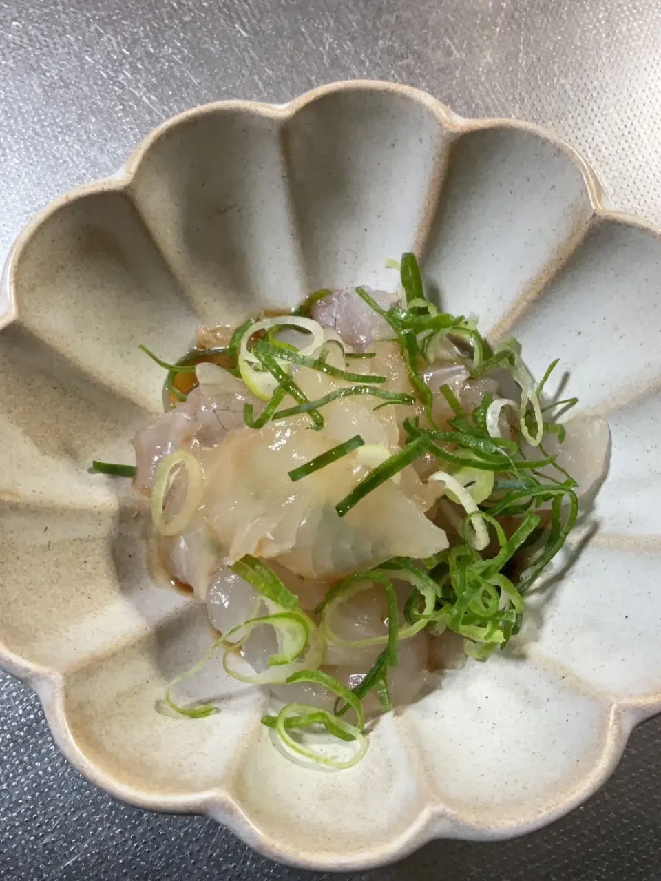 ヒラメの昆布ぽん酢和え|タマ三郎さん