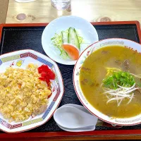 カレーラーメン定食|みーこさん