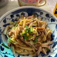 ごぼうときのこのパスタ|Kakaoさん