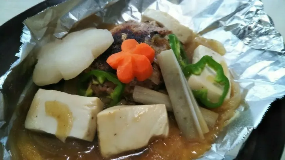 包み焼きハンバーグ|justice🍎IWATE🍎さん
