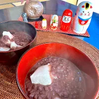 鏡開き塩ぜんざい|カモミールさん