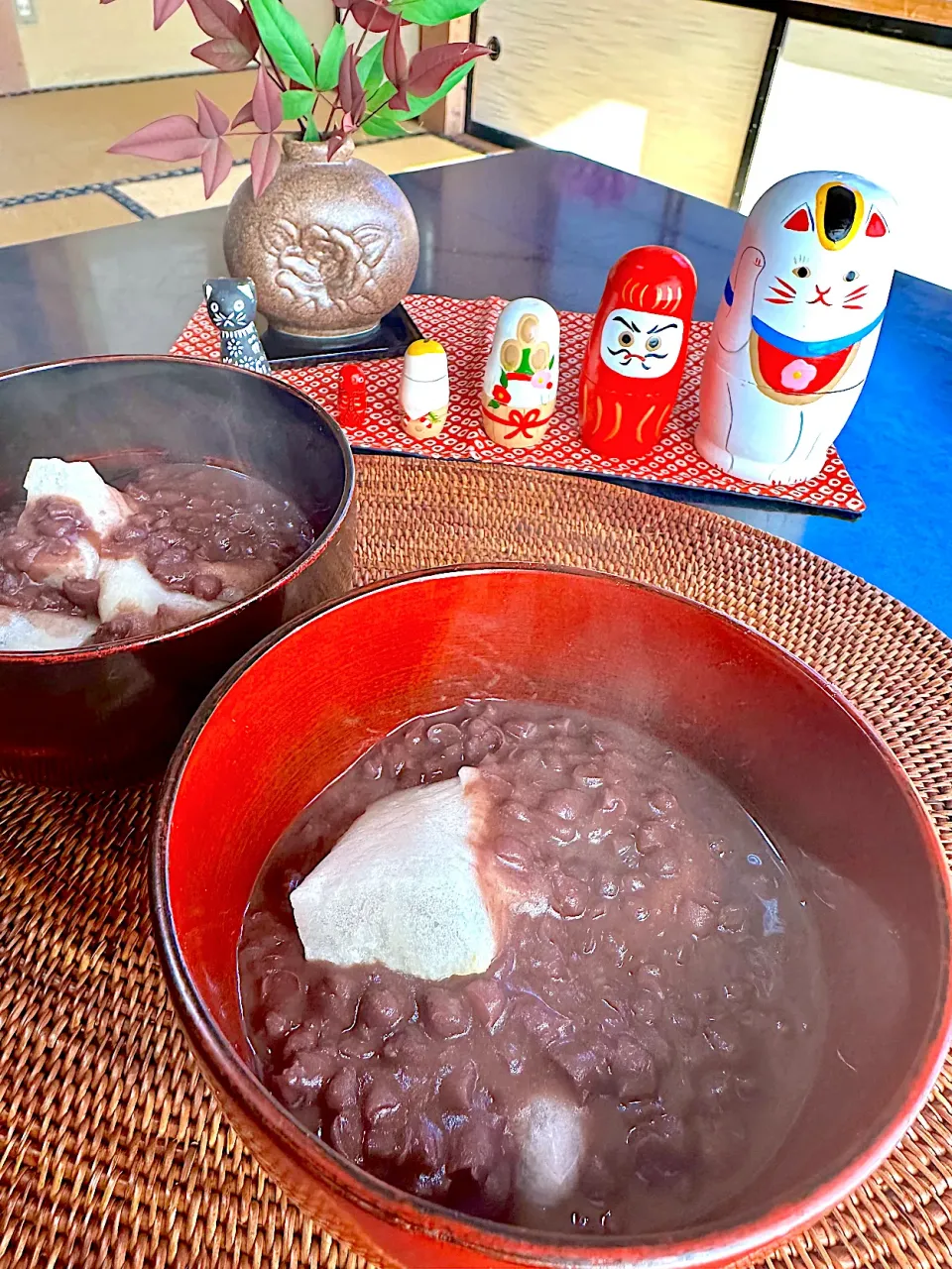 鏡開き塩ぜんざい|カモミールさん