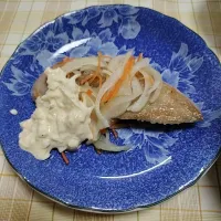 マグロ腹肉の南蛮？|えぃみぃさん