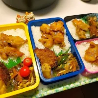 夫弁当､息子弁当､娘弁当､私弁当|みどりさん