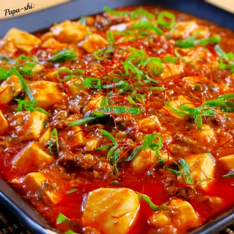 「四川麻辣醤（シセンマーラージャン）」を使ってみたSnapdishの料理・レシピ写真:麻婆豆腐