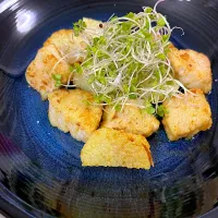 鰤と長芋のカレー風味焼き|えいぽんさん