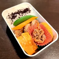 野菜バーグ弁当🍱| Rieさん