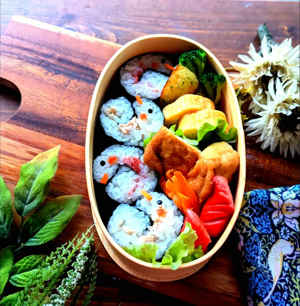 油揚げつくね弁当✨|さらママさん