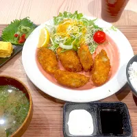 カキフライ定食！|monaka427さん