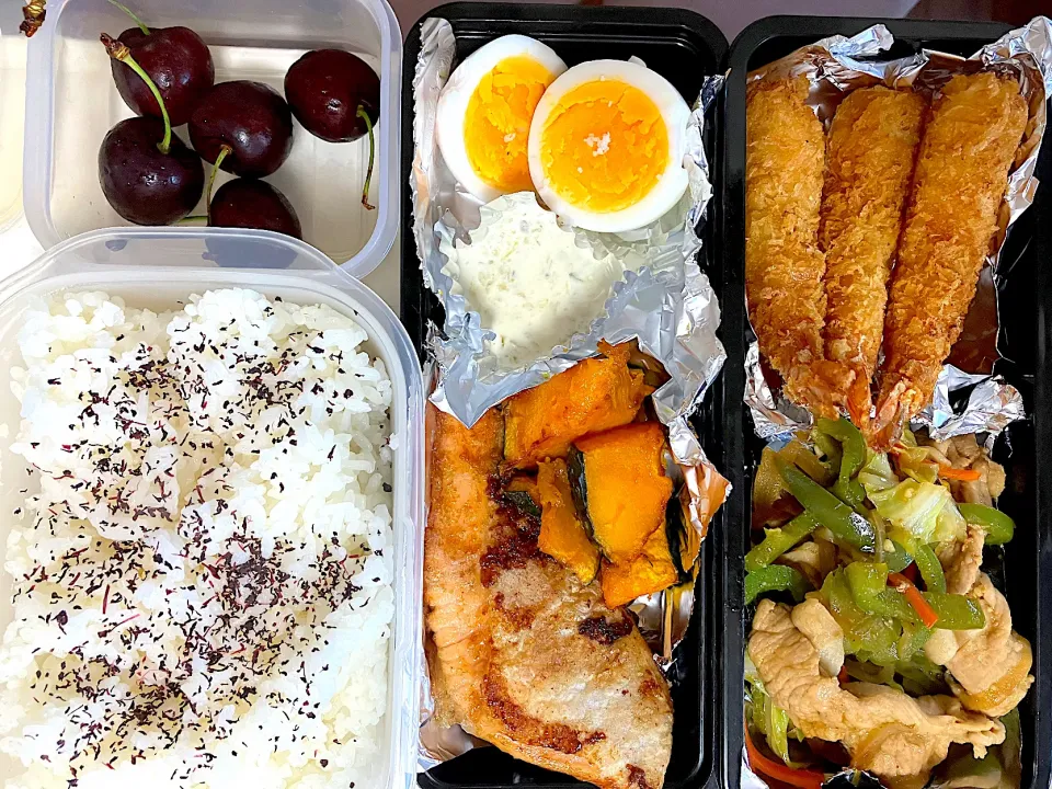 エビフライ弁当|あーやーさん