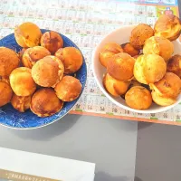 たこ焼き器でベビーカステラ|しろたんさん