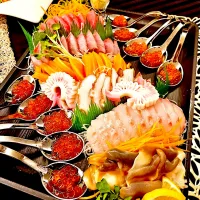 お正月料理💕  お刺身盛り合わせ