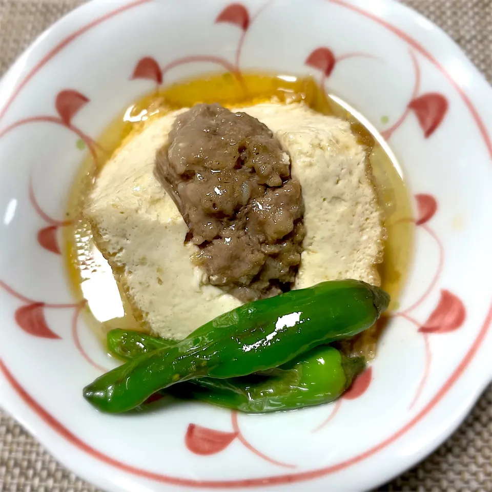 厚揚げのひき肉挟み煮|藤田 まり子さん