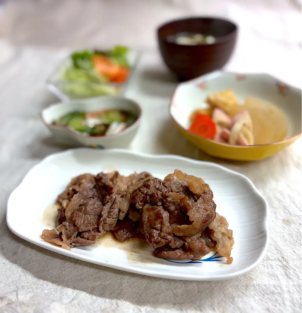 すき焼き風焼肉|かっちゃん杉さん