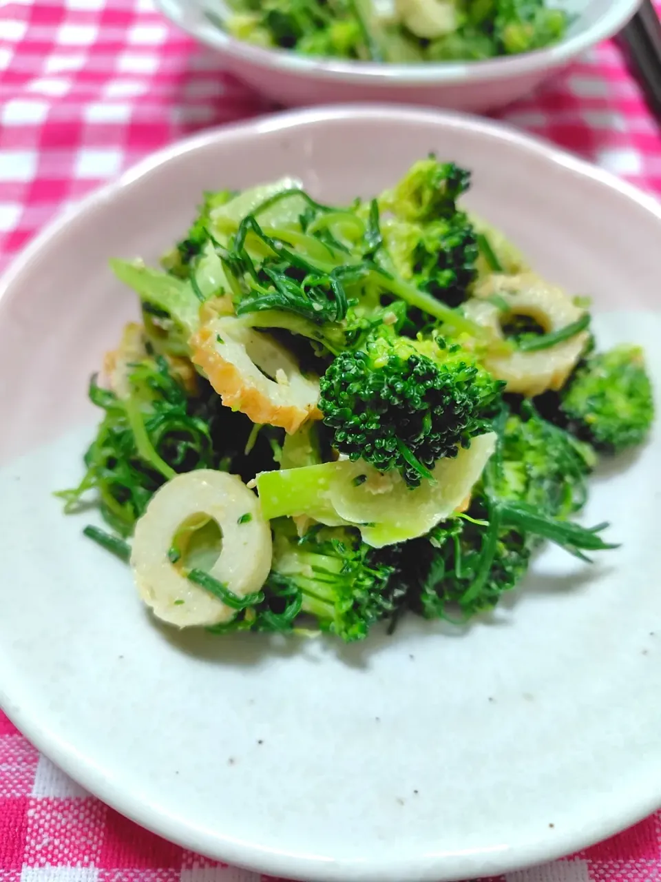 おかひじきとブロッコリーのオイマヨサラダ|藤さんちのごはんさん
