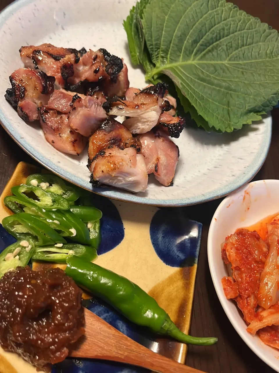 サムギョプサル　鶏バージョン|かんぱちさん