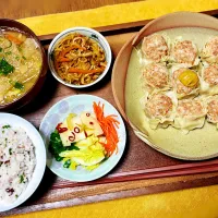 餃子の皮で カニカマ焼売🦀|きいろさん