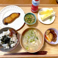 1人で朝定食☺︎|さくたえさん