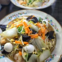 海老あんかけラーメン|テケテケさん