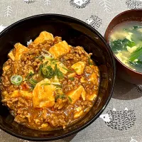 麻婆丼|ぴよすさん