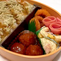 #273 肉だんご弁当|namiさん