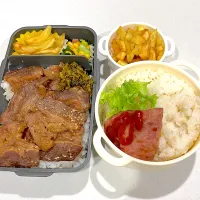 娘と息子のお弁当🍱|megさん