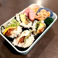 とりマヨ巻弁当🍱|Rieさん