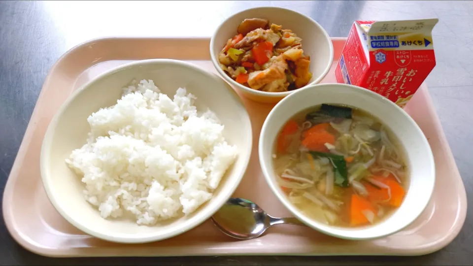 今日の給食(1/16)|えっちゃんさん