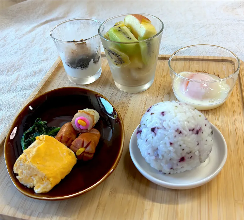主人の朝ごはん|かっちゃん杉さん