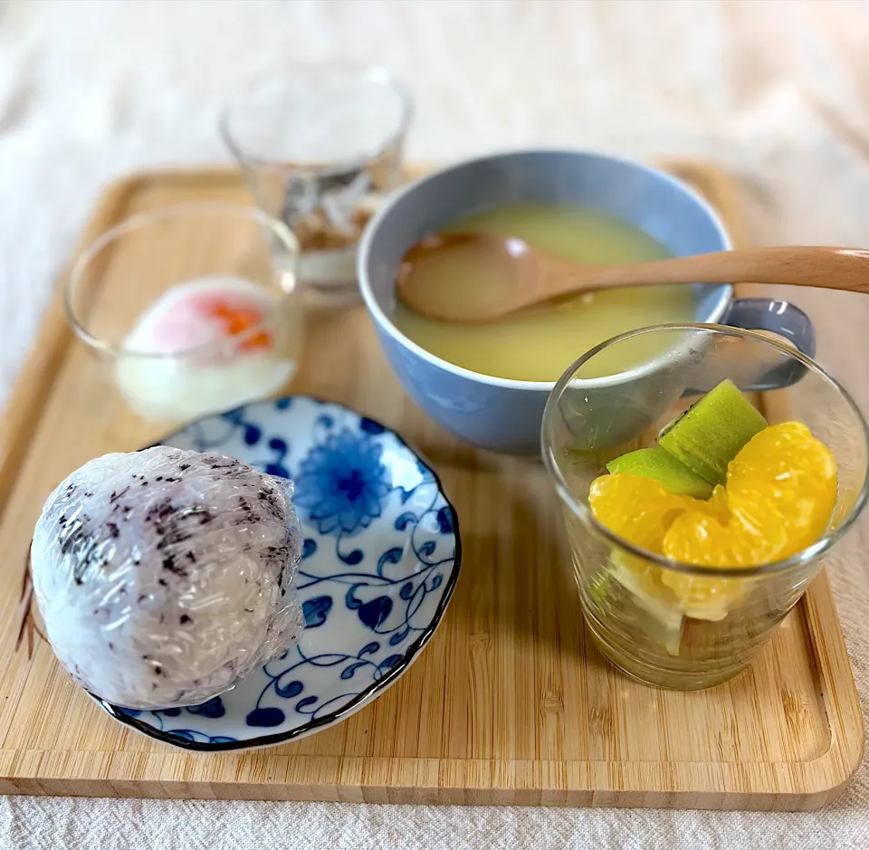 昨日の主人の朝ごはん|かっちゃん杉さん