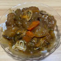 カレーうどん|料理好きなじいさまさん