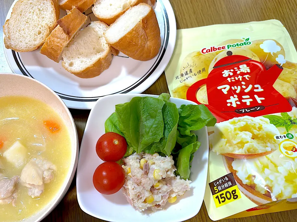 ツナコーンポテトサラダ|ハンバーグうーたんさん
