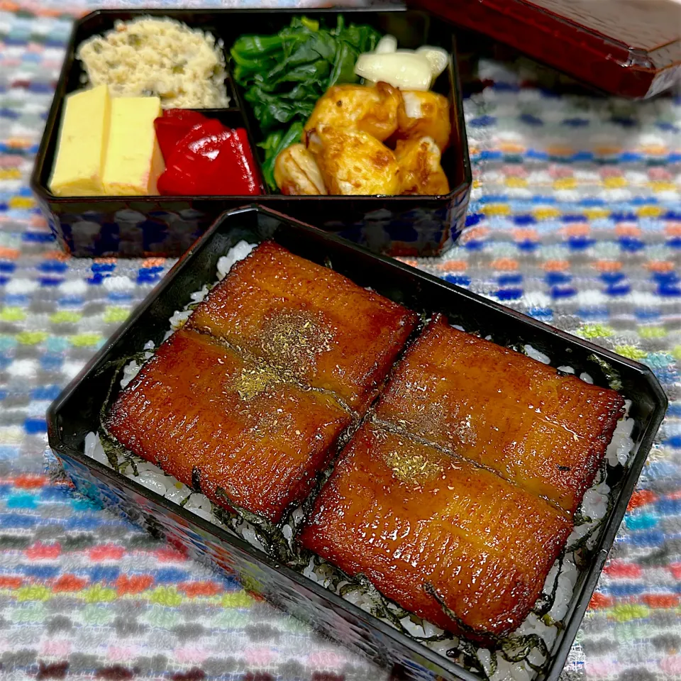 ウナカマ弁当|くまちゃんさん