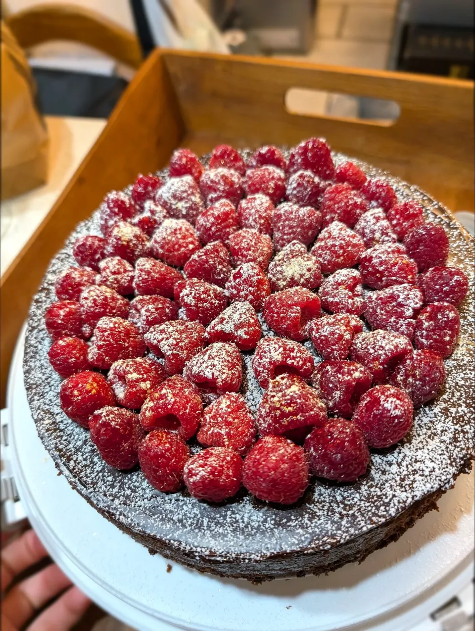 Triple Chocolate Raspberry Cheesecake|Alyssa Anayaさん