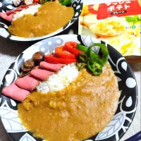 マッシュポテトdeカレー