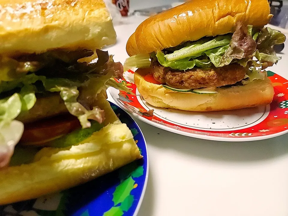 ハンバーガー🍔|みどりさん