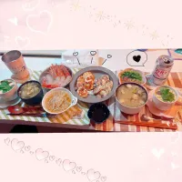 １／１６ ｔｈｒ 晩ごはん🍴＊○°|rinaronarさん