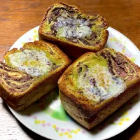 抹茶あん食パン| はっちぃさん