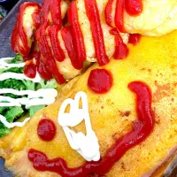 ハム野菜オムレツ、ナゲット、ブロッコリー|まみみさん