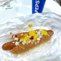 Hotdog and Pepsi|skyblueさん