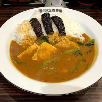 塩豚角煮ジンジャーカレー|しのぶさん