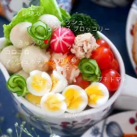 マッシュポテトサラダ🥗                                  何枚も画像がつけれたらいいな✨|kukulutomo ❁𓎪 ⡱𓎩‎𐩢𐩺𓎪 ⡱さん