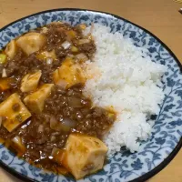 麻婆豆腐丼| ハルのただ飯さん