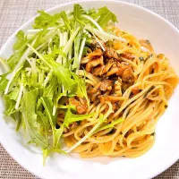 あさりと海苔の和風パスタ|shibazakiさん