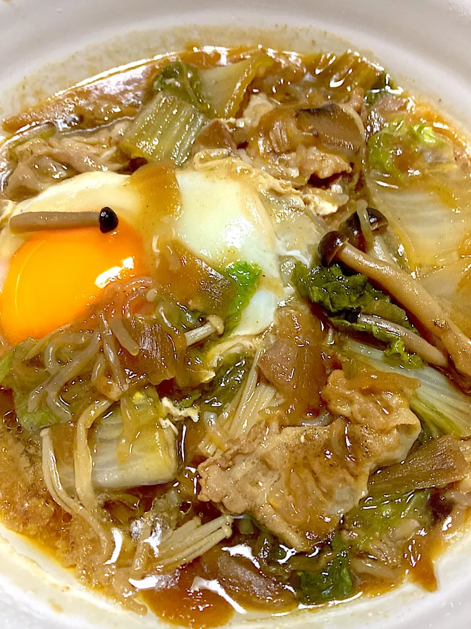 残り野菜ですき焼き風煮込み|Ayaさん