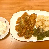 ささみフライ&蓮天&おぼろ豆腐| マイさん