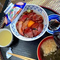 鮪と鰤の漬け丼|Kさん